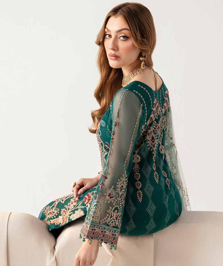 Ramsha Minhal Organza'24 Vol-11 M#1101