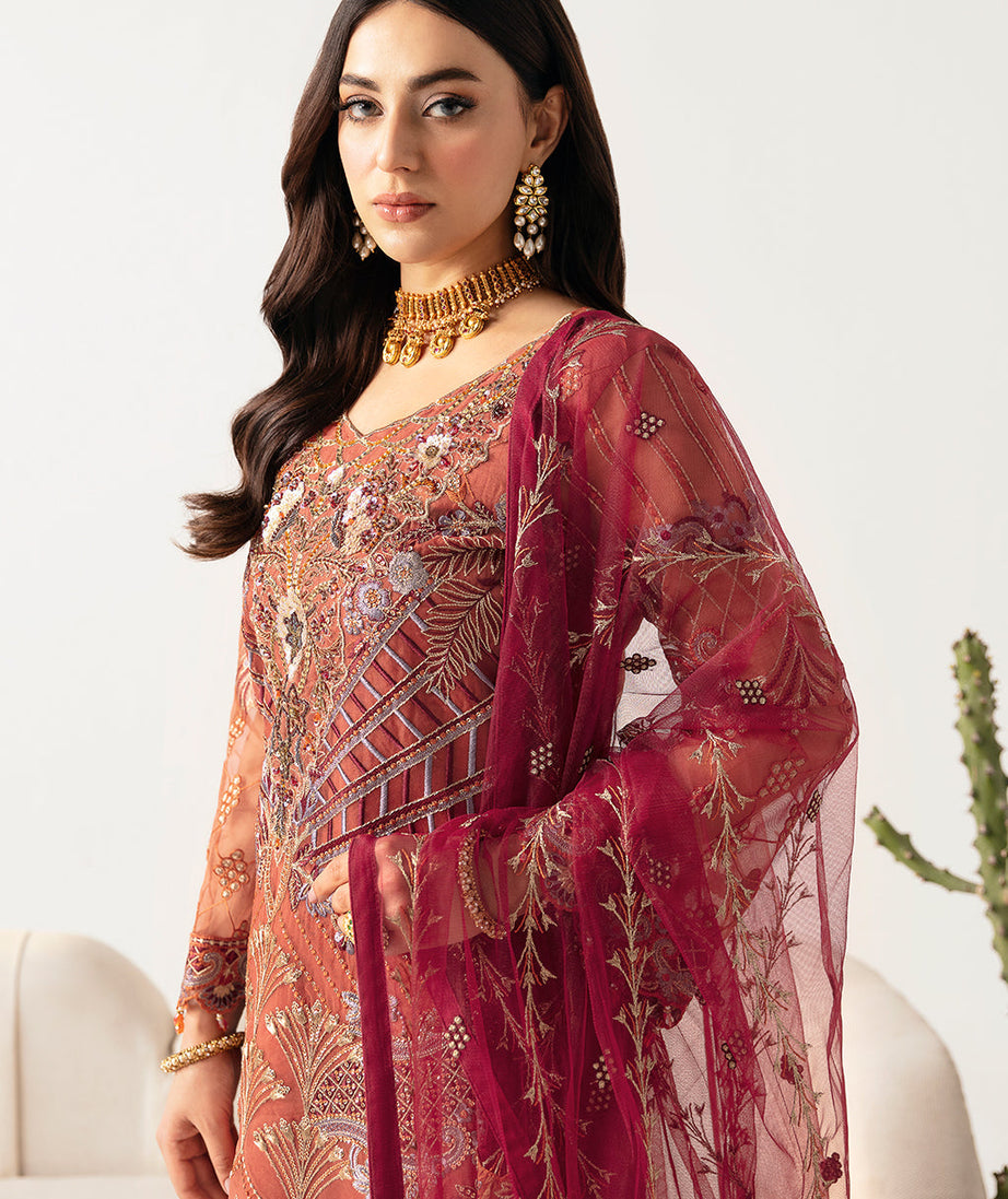 Ramsha Minhal Organza'24 Vol-11 M#1103