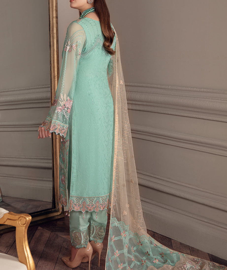 Ramsha Chevron Chiffon`22 Vol-5 D#511