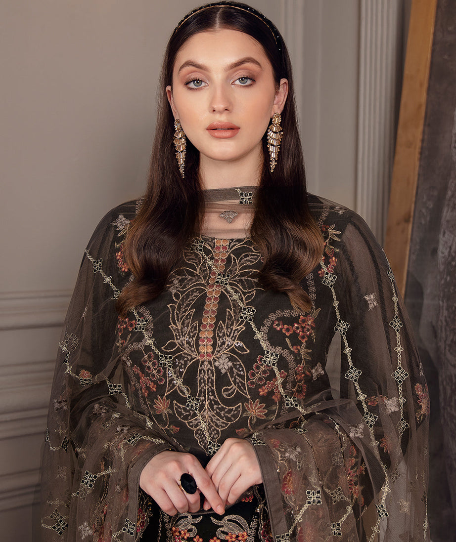 Ramsha Chevron Chiffon`22 Vol-5 D#501