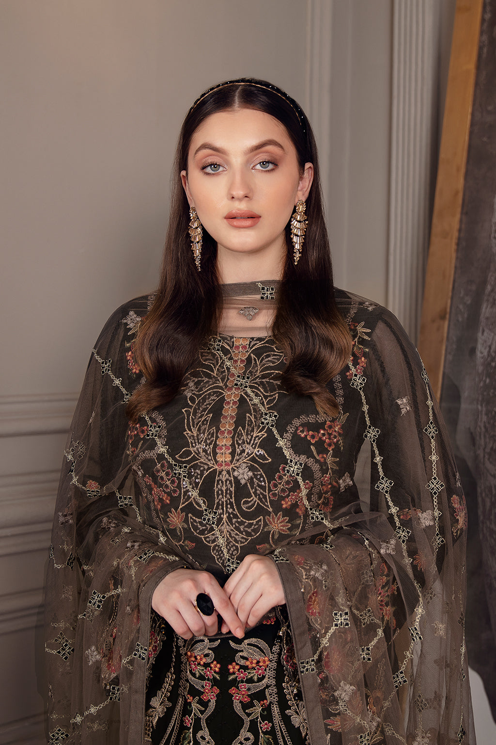 Ramsha Chevron Chiffon`22 Vol-5 D#501