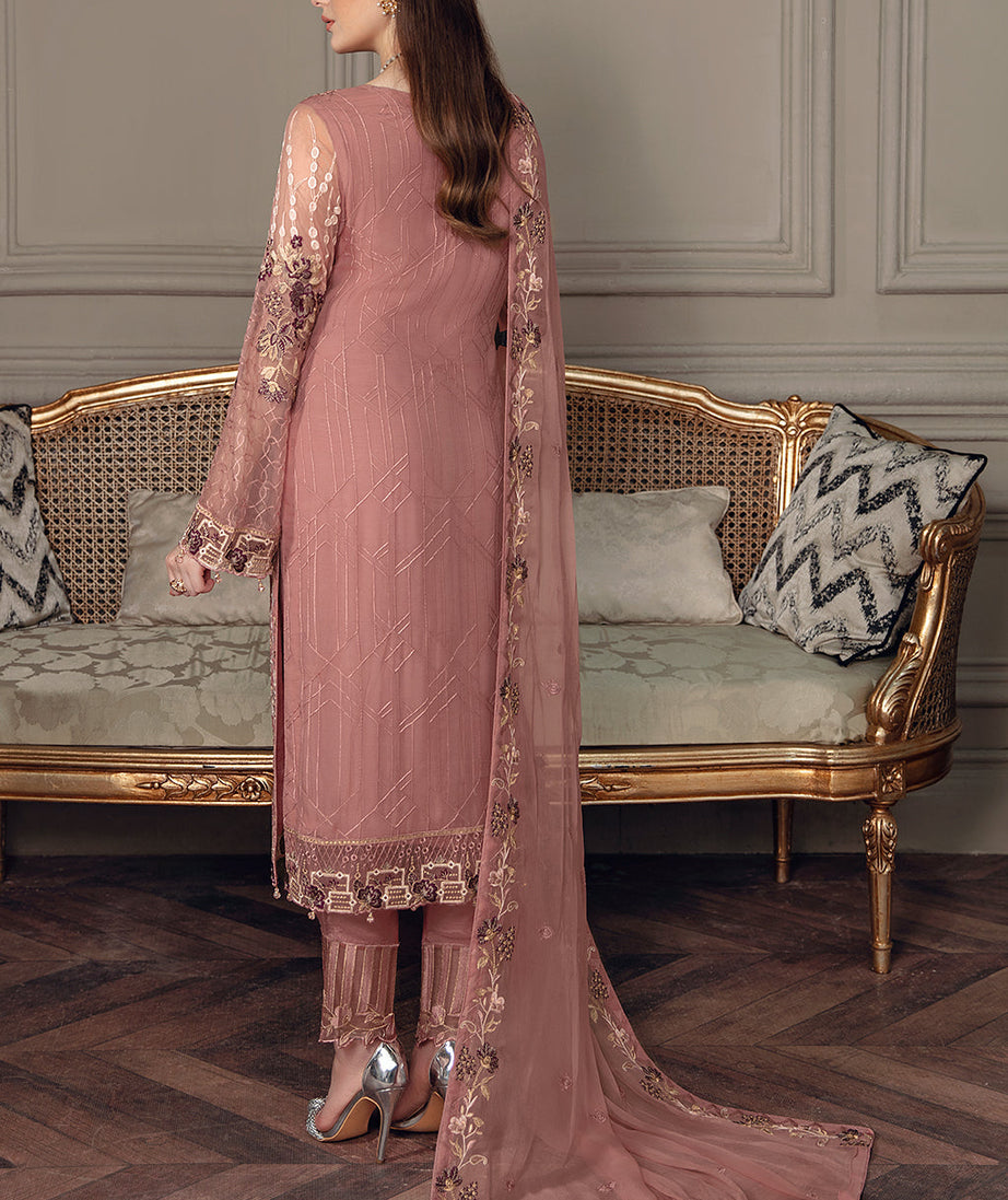 Ramsha Chevron Chiffon`22 Vol-5 D#502