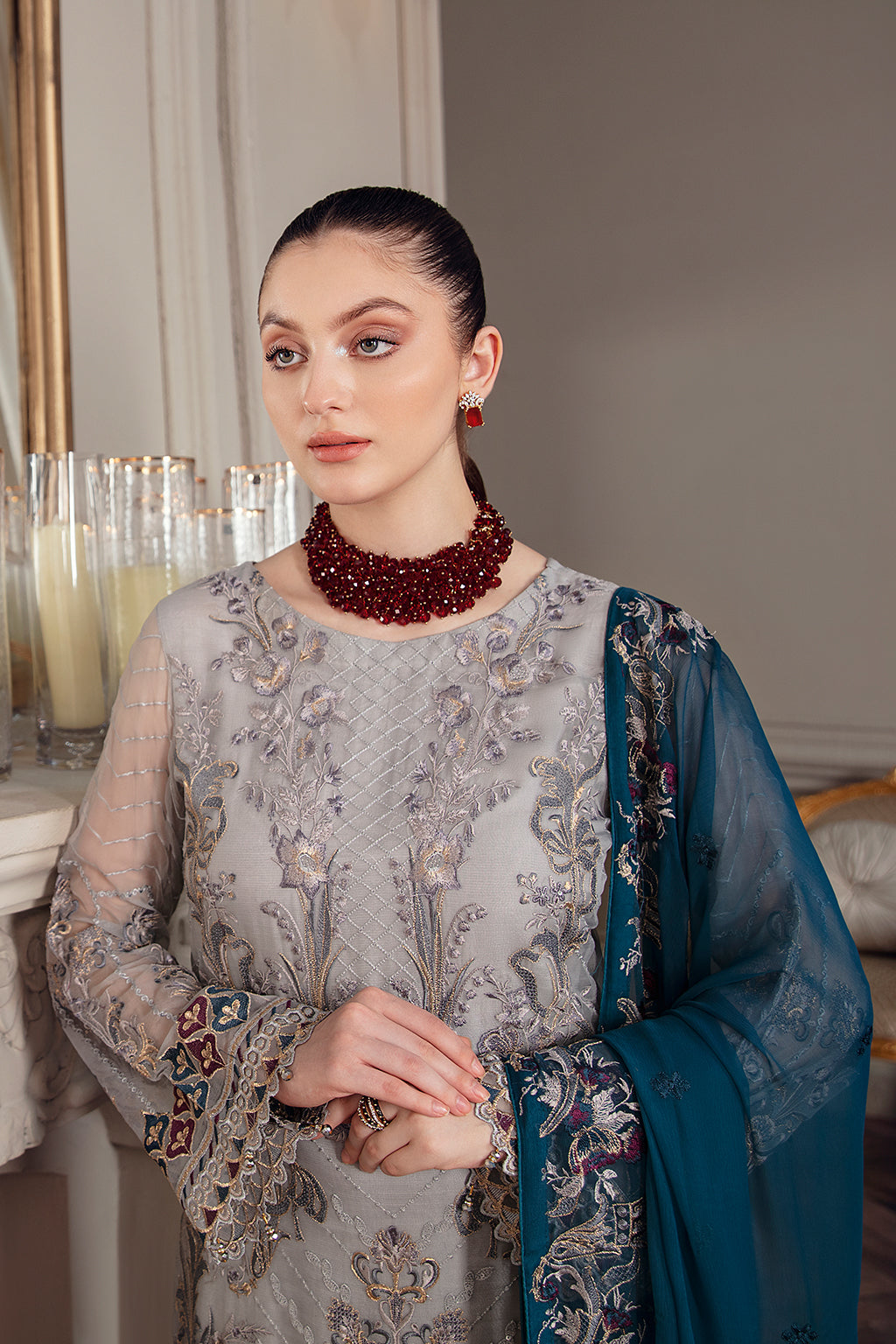 Ramsha Chevron Chiffon`22 Vol-5 D#503