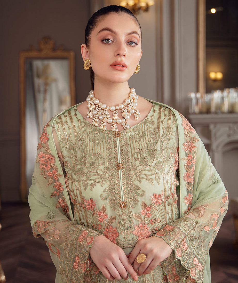 Ramsha Chevron Chiffon`22 Vol-5 D#509