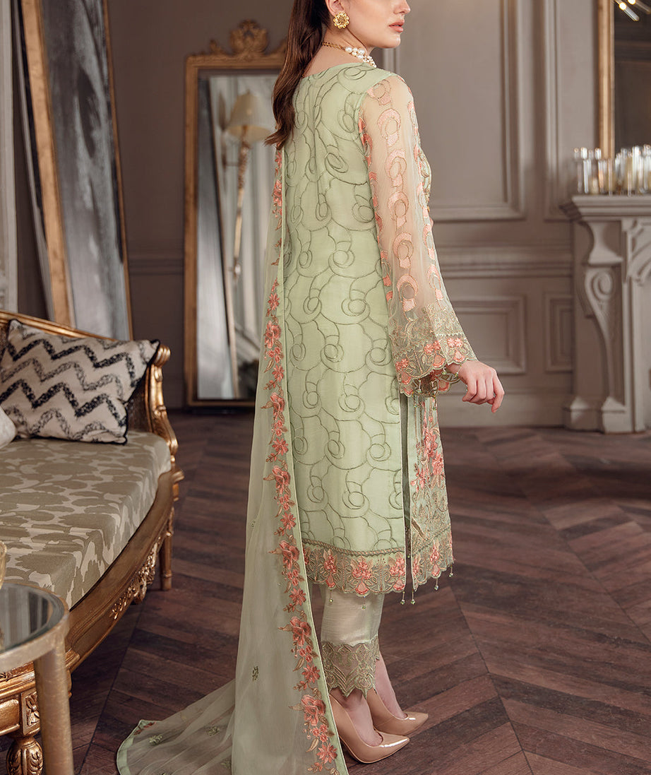 Ramsha Chevron Chiffon`22 Vol-5 D#509