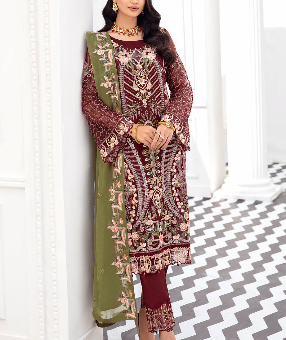 Ramsha Rangoon Collection`22 (Vol-8) D#810