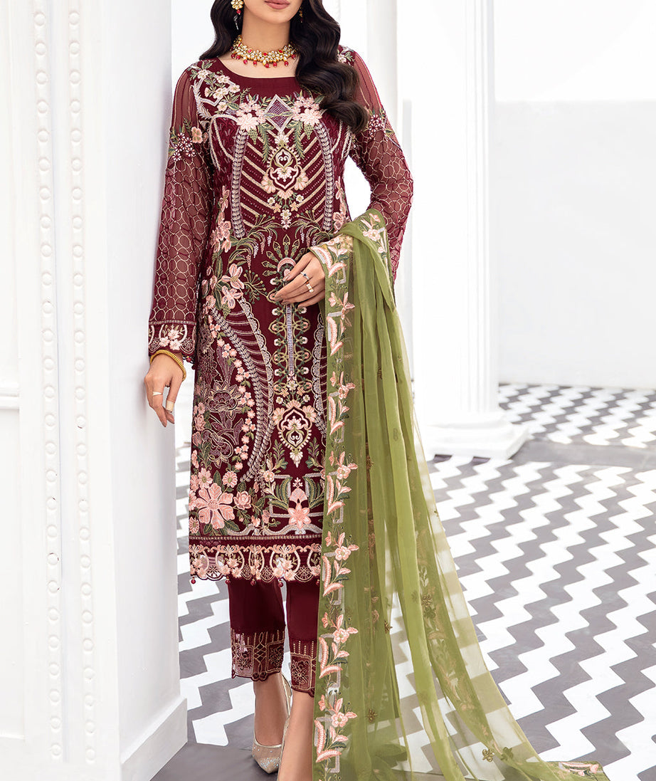 Ramsha Rangoon Collection`22 (Vol-8) D#810