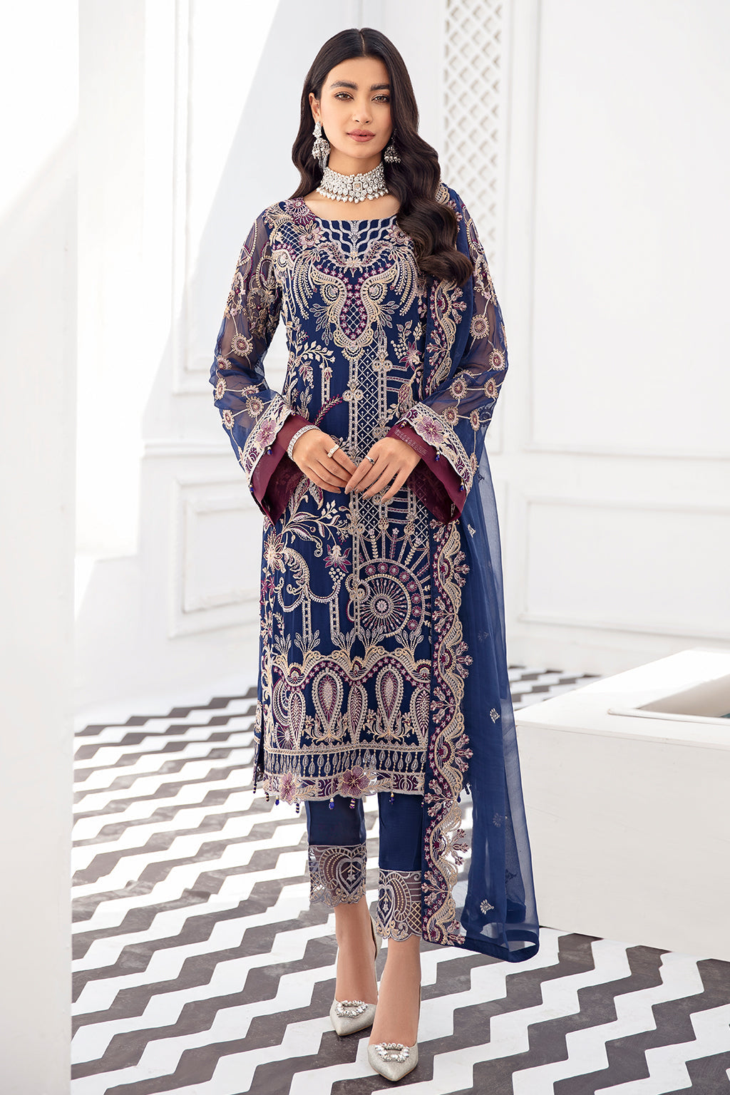 Ramsha Rangoon Collection`22 (Vol-8) D#812