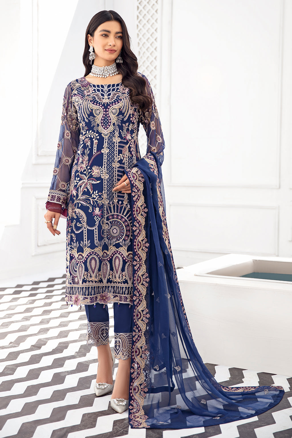 Ramsha Rangoon Collection`22 (Vol-8) D#812