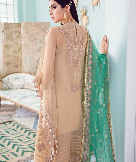 Afrozeh L/Fuchsia Chiffon`21 Candle Light