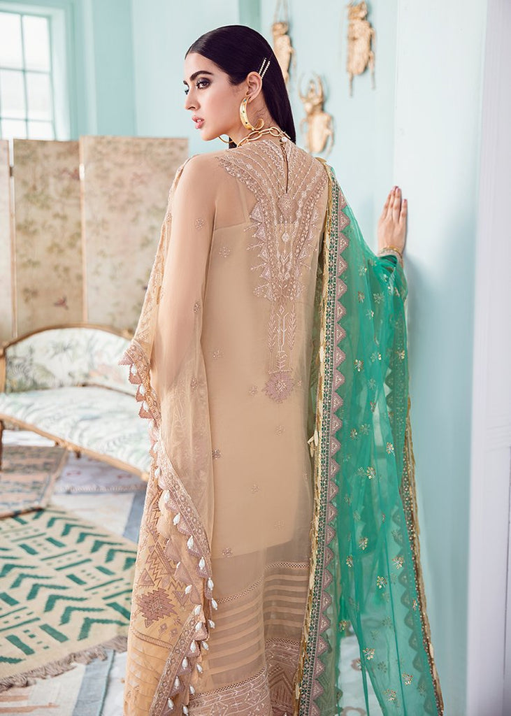 Afrozeh L/Fuchsia Chiffon`21 Candle Light