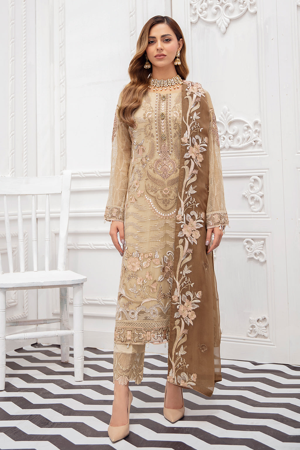 Ramsha Rangoon Collection`22 (Vol-8) D#809
