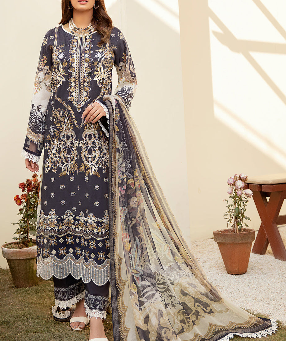 Mashaal Luxury Lawn`22 Vol-3 L#305