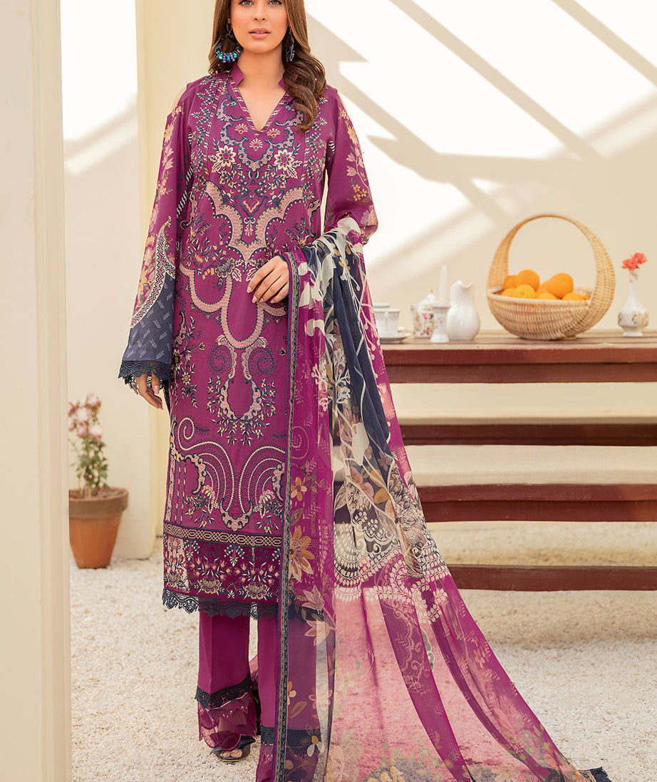 Mashaal Luxury Lawn`22 Vol-3 L#311