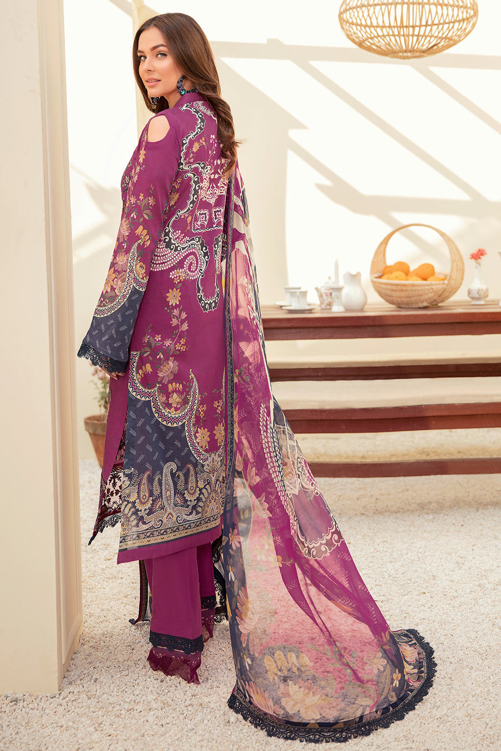 Mashaal Luxury Lawn`22 Vol-3 L#311