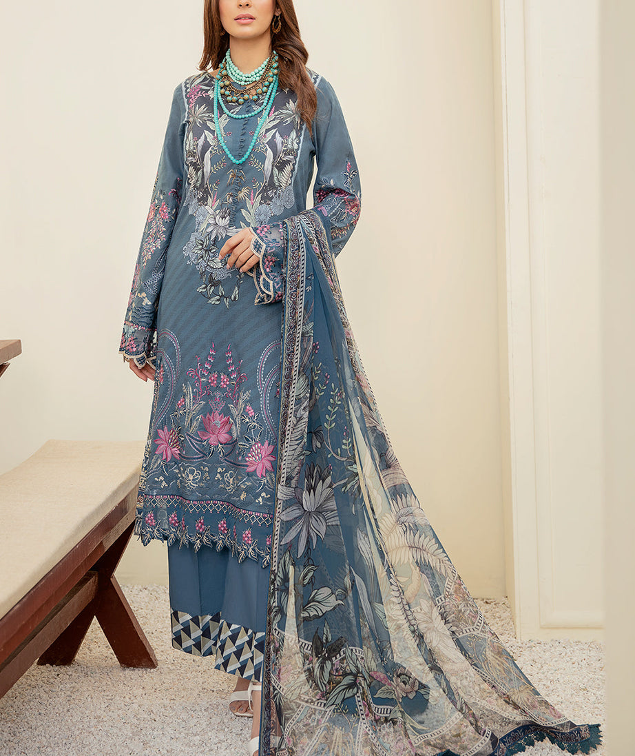 Mashaal Luxury Lawn`22 Vol-3 L#303