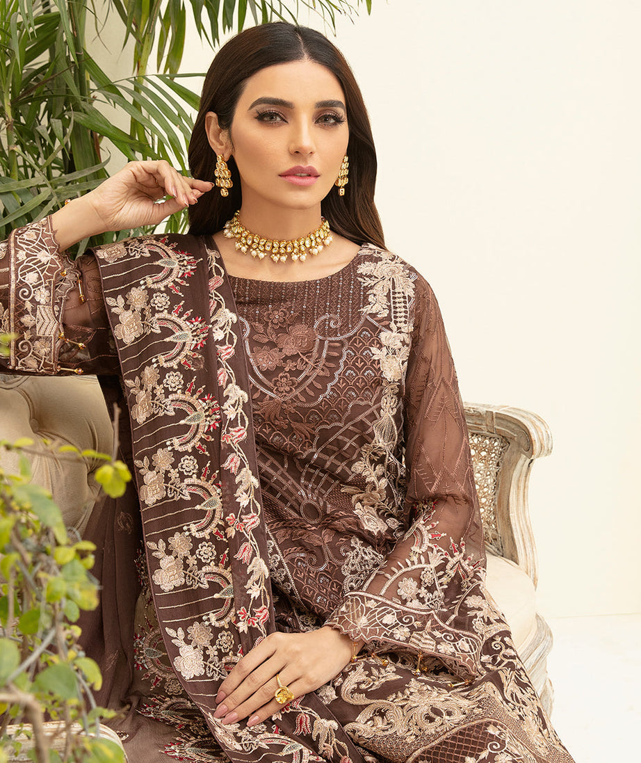 Ramsha Chevron L/Chiffon`22 D#309 (Vol-3)