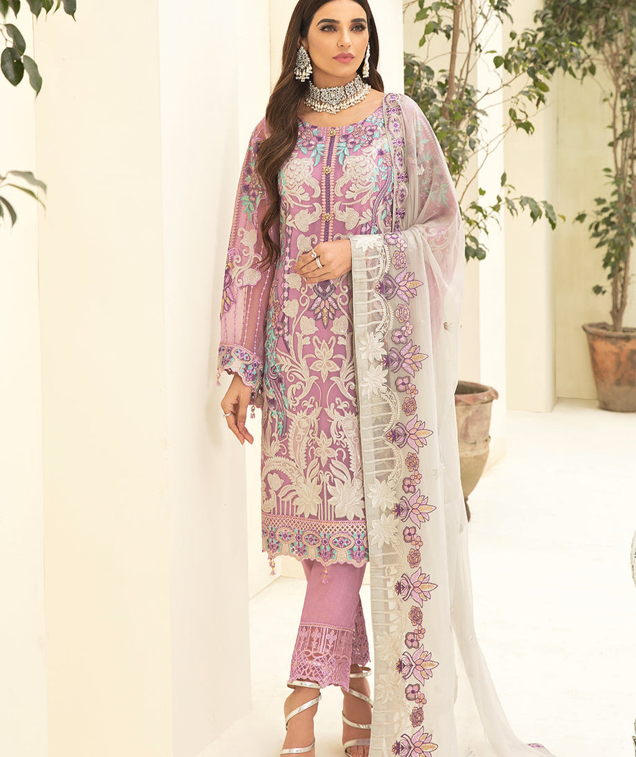 Ramsha Chevron L/Chiffon`22 D#301 (Vol-3)