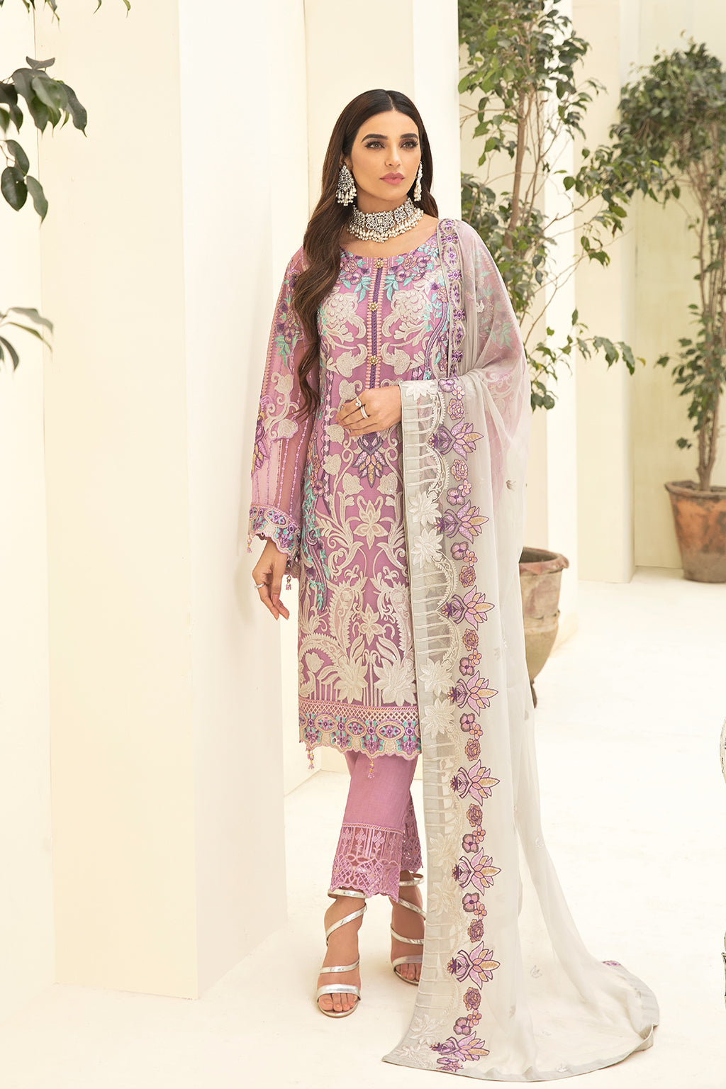 Ramsha Chevron L/Chiffon`22 D#301 (Vol-3)