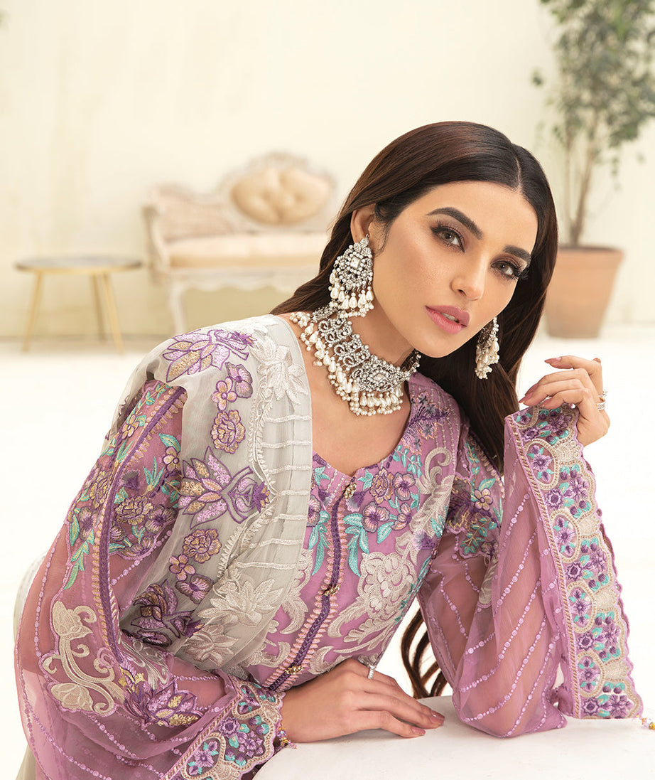 Ramsha Chevron L/Chiffon`22 D#301 (Vol-3)