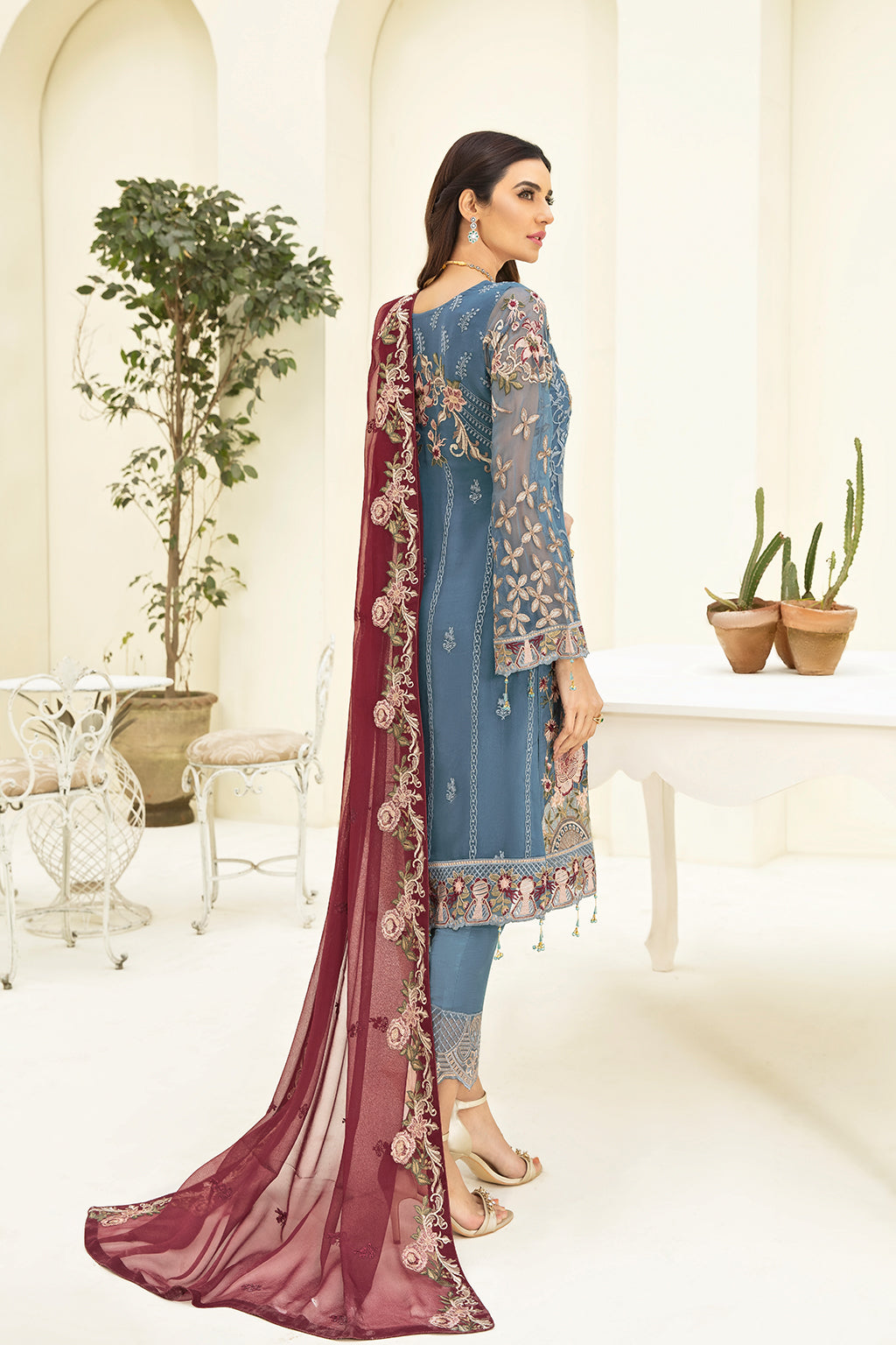 Ramsha Chevron L/Chiffon`22 D#311 (Vol-3)