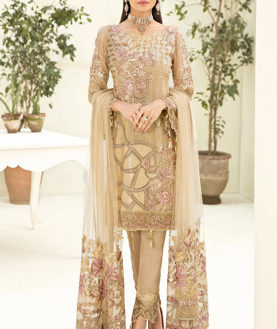 Ramsha Chevron L/Chiffon`22 D#312 (Vol-3)