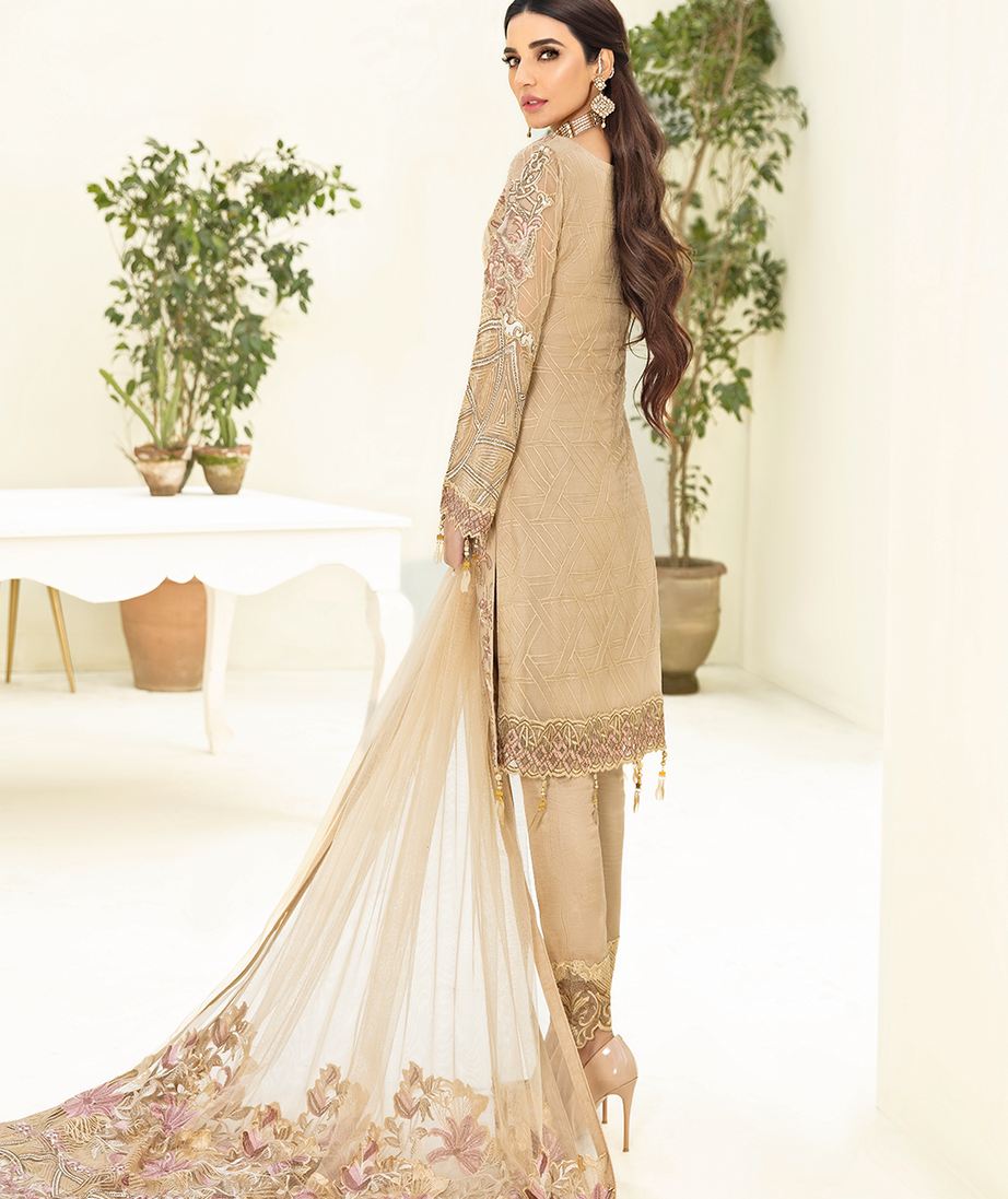 Ramsha Chevron L/Chiffon`22 D#312 (Vol-3)