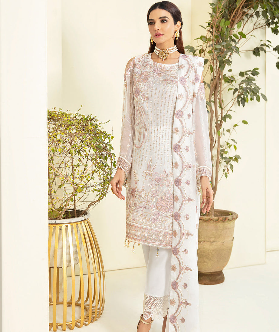 Ramsha Chevron L/Chiffon`22 D#304 (Vol-3)