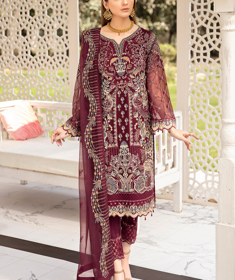 Ramsha Luxury Chiffon`22 D#2003 (Vol-20)