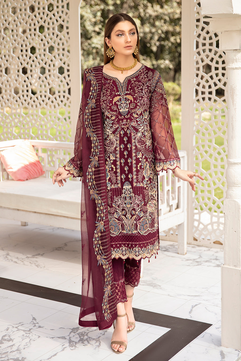 Ramsha Luxury Chiffon`22 D#2003 (Vol-20)