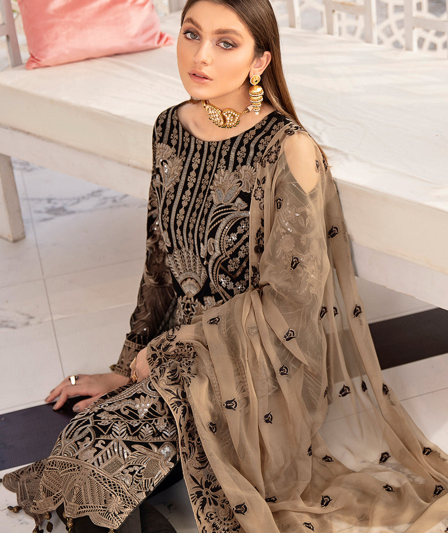 Ramsha Luxury Chiffon`22 D#2001 (Vol-20)