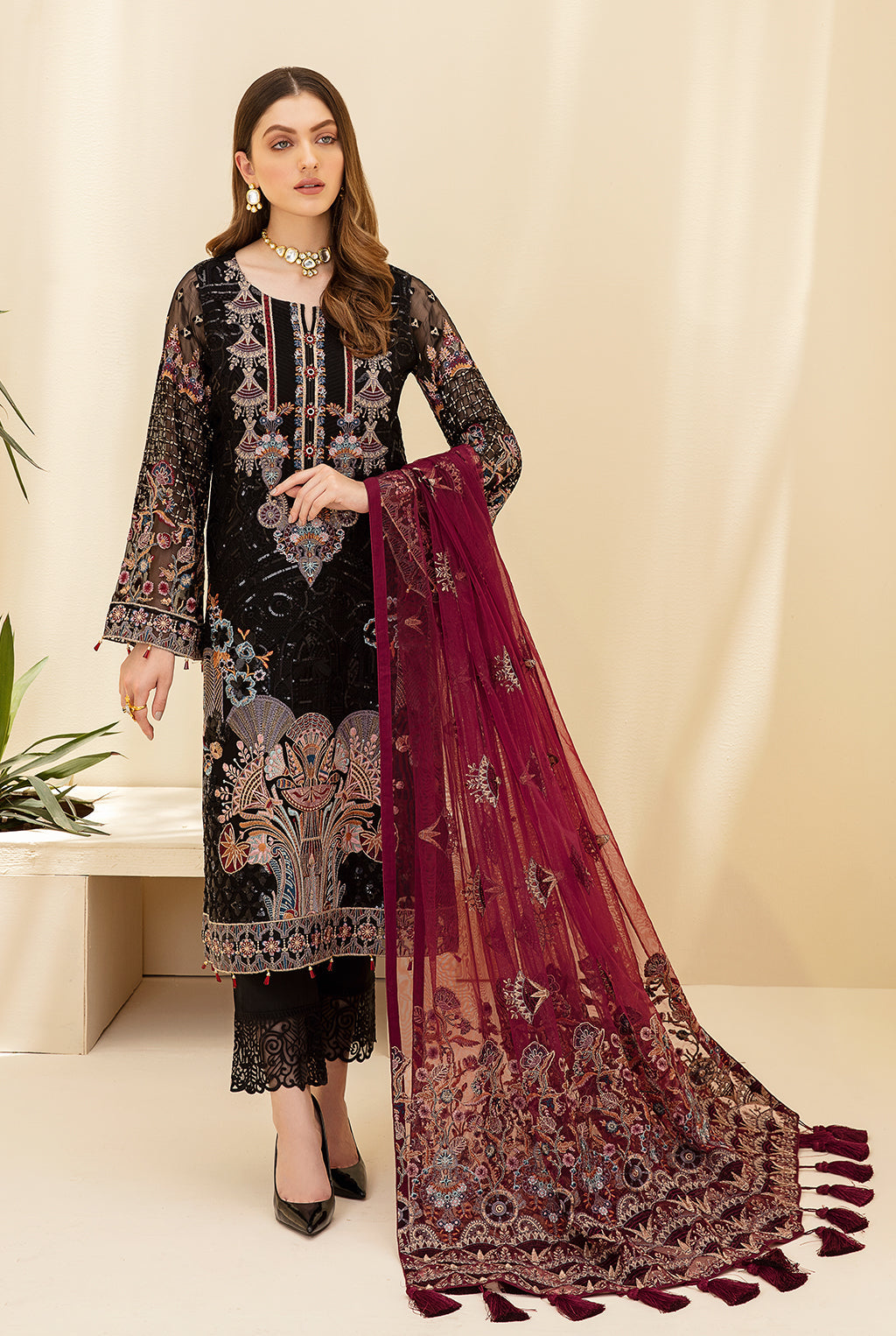 Ramsha Rangoon Collection`22 D#705 (Vol-7)