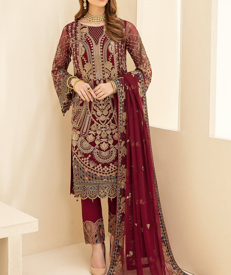 Ramsha Rangoon Collection`22 D#708 (Vol-7)