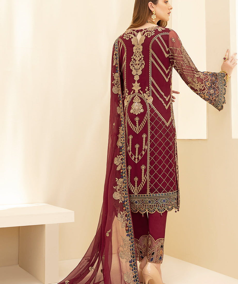 Ramsha Rangoon Collection`22 D#708 (Vol-7)