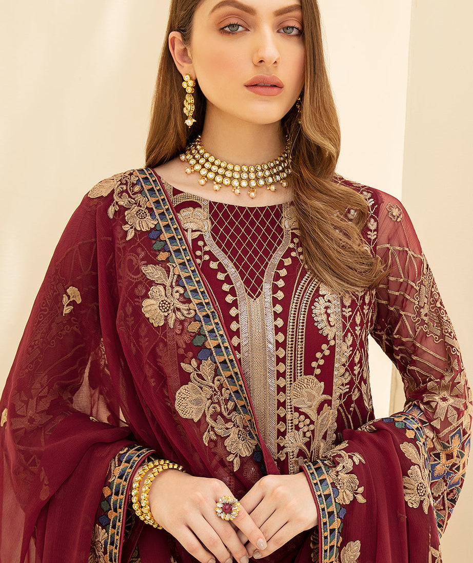 Ramsha Rangoon Collection`22 D#708 (Vol-7)