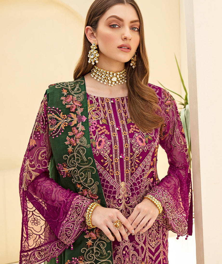 Ramsha Rangoon Collection`22 D#710 (Vol-7)