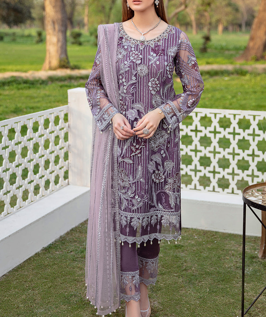 Ramsha Minhal Luxury Chiffon`22 Vol-4 M#401