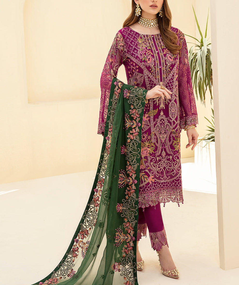 Ramsha Rangoon Collection`22 D#710 (Vol-7)
