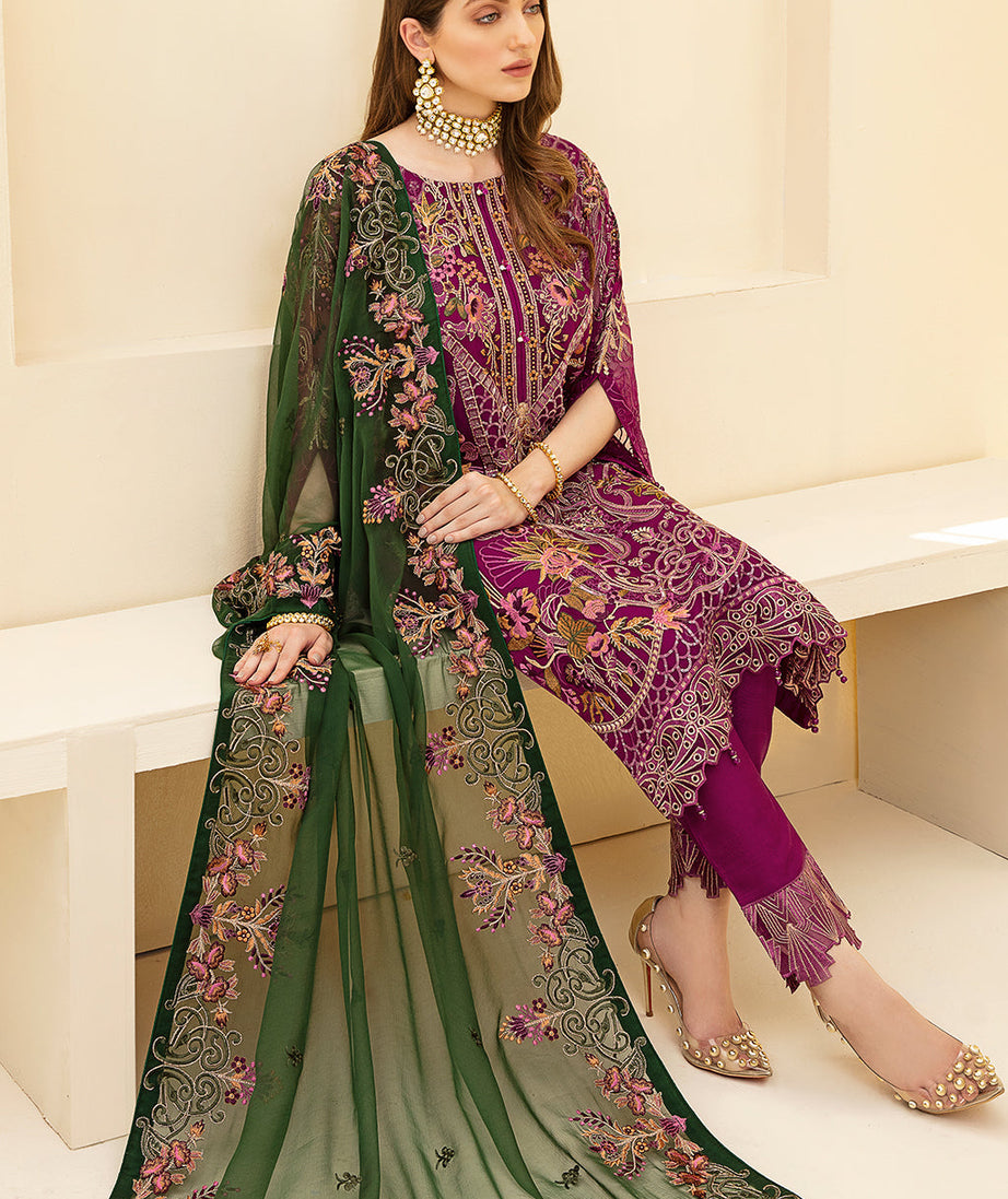 Ramsha Rangoon Collection`22 D#710 (Vol-7)