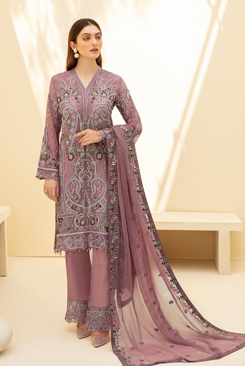 Ramsha Rangoon Collection`22 D#702 (Vol-7)