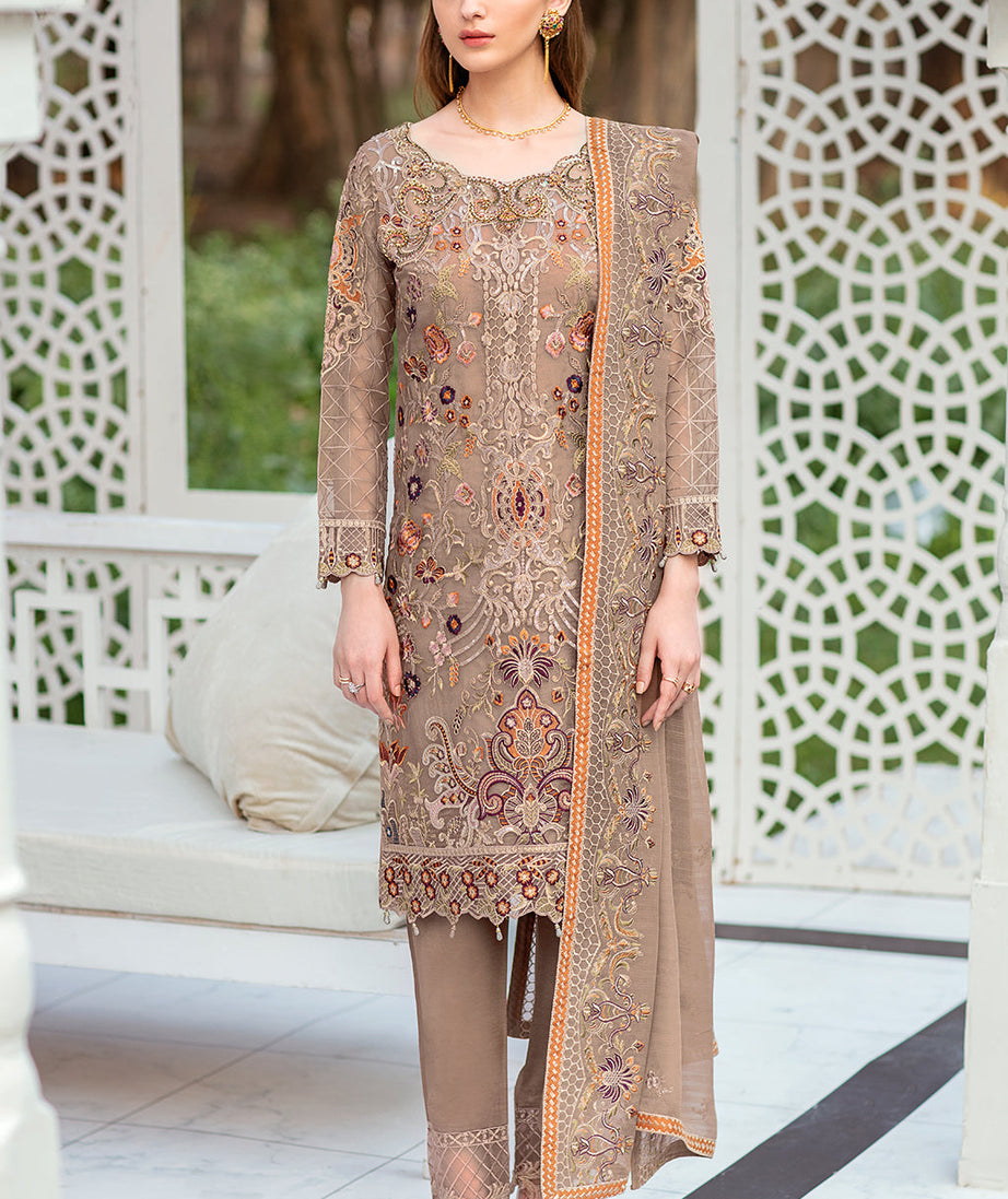 Ramsha Minhal Luxury Chiffon`22 Vol-4 M#406