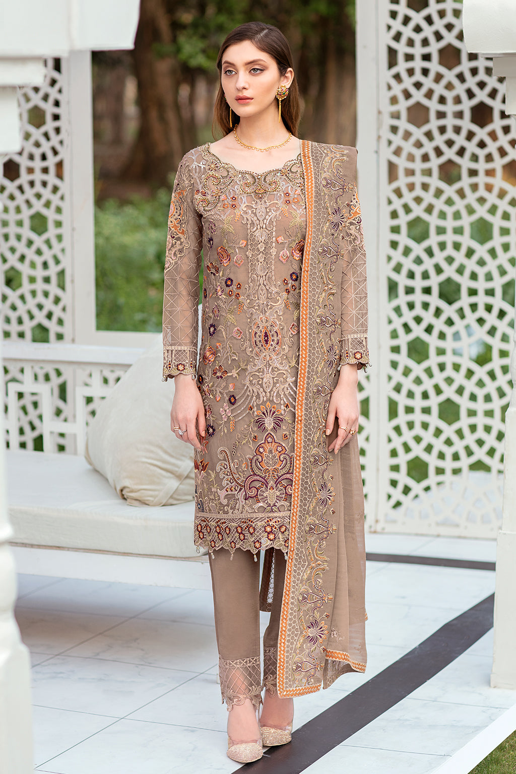 Ramsha Minhal Luxury Chiffon`22 Vol-4 M#406