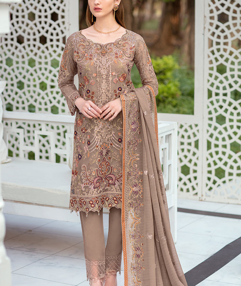 Ramsha Minhal Luxury Chiffon`22 Vol-4 M#406