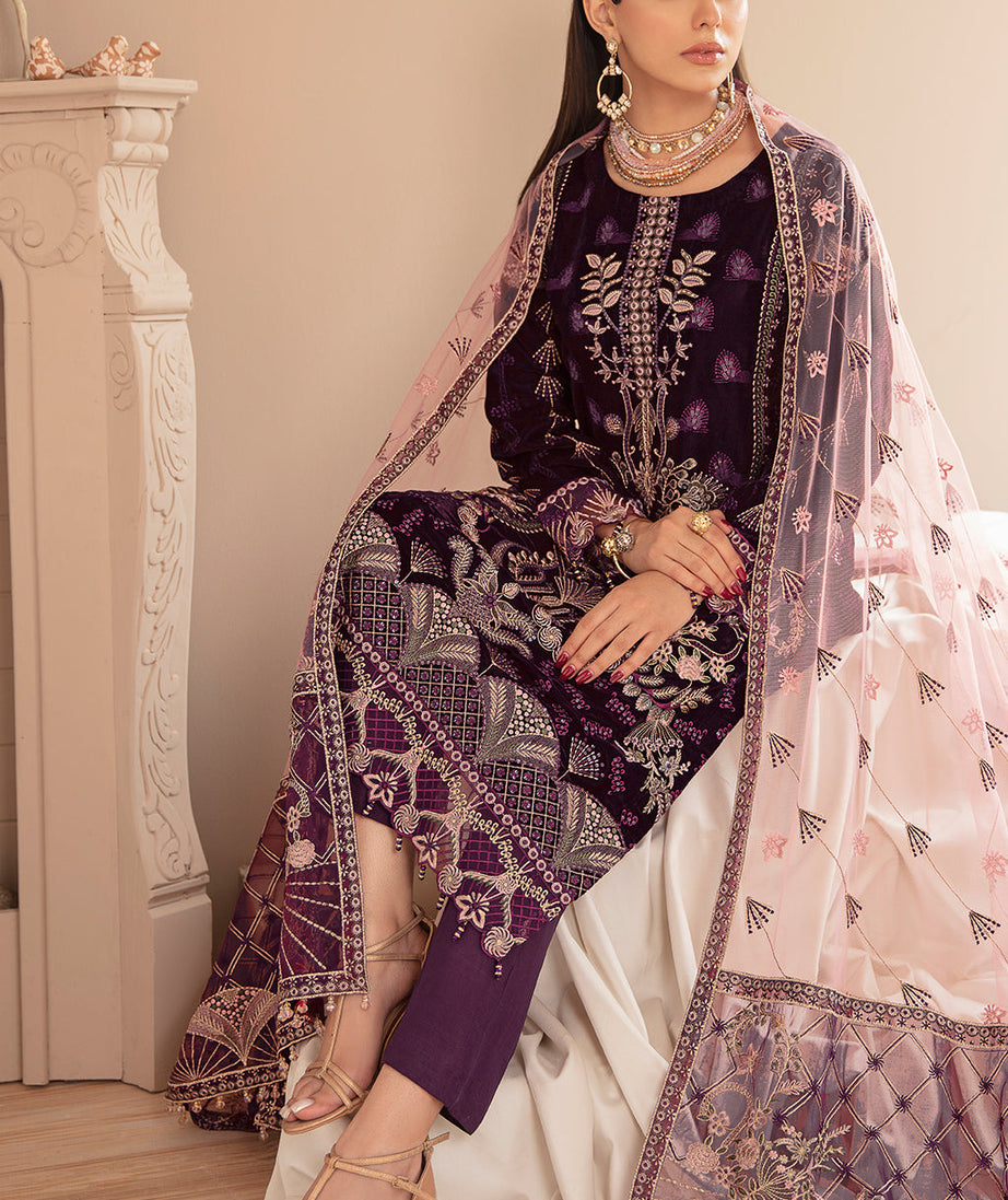 Ramsha Velvet Collection`22 V#505