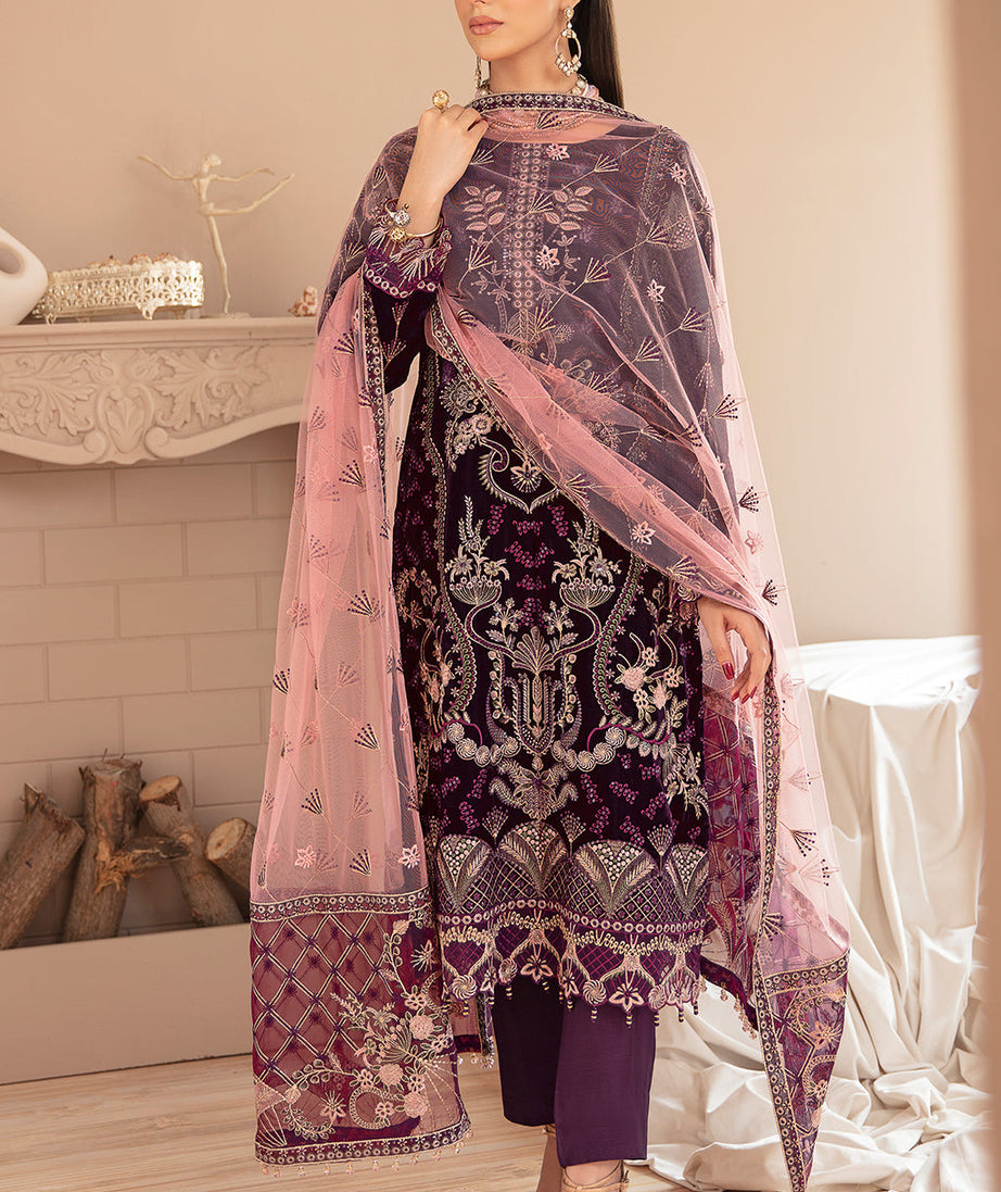 Ramsha Velvet Collection`22 V#505
