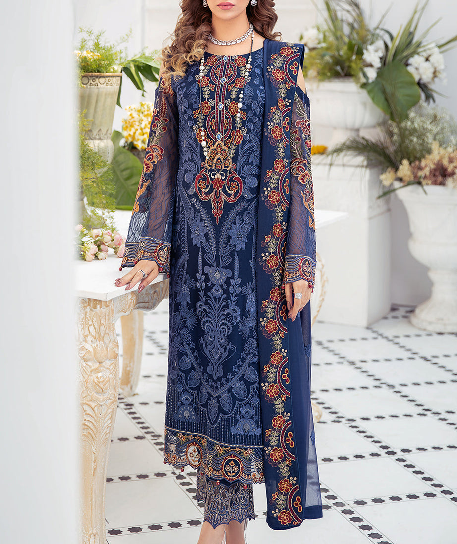 Ramsha Luxury Chiffon`22 D#2104 (Vol-21)