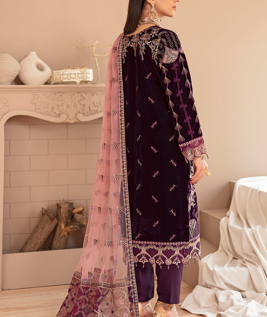 Ramsha Velvet Collection`22 V#505