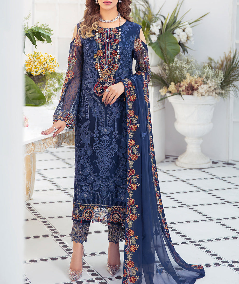 Ramsha Luxury Chiffon`22 D#2104 (Vol-21)