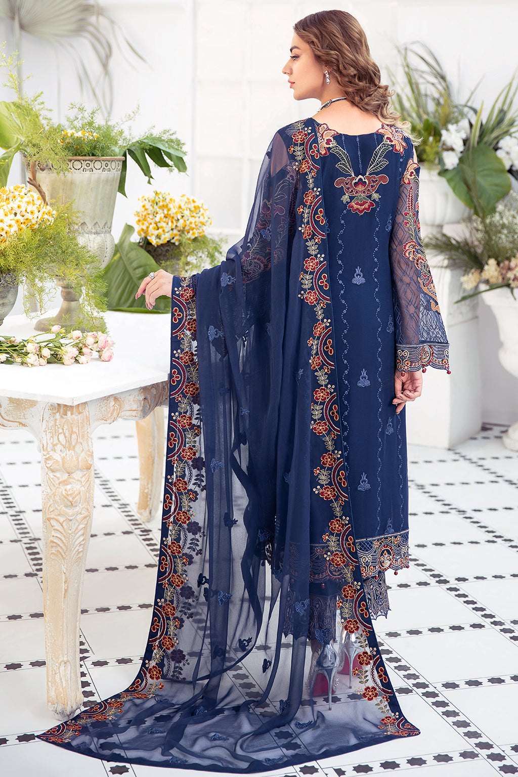 Ramsha Luxury Chiffon`22 D#2104 (Vol-21)
