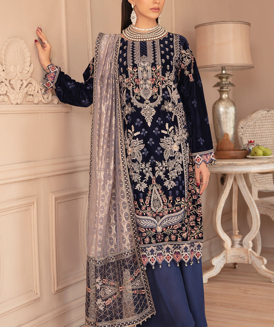 Ramsha Velvet Collection`22 V#501